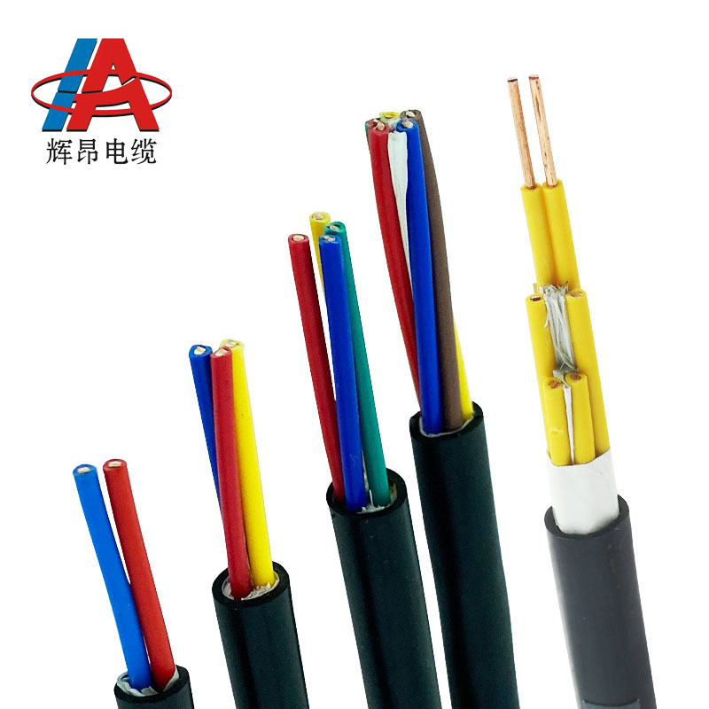 辉昂 控制电缆外护套 KVV 450/750V -5*4平方*100米 盘高清大图