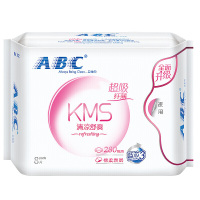 ABC卫生巾姨妈巾纤薄棉柔280mm*8片 透气贴身清凉舒适