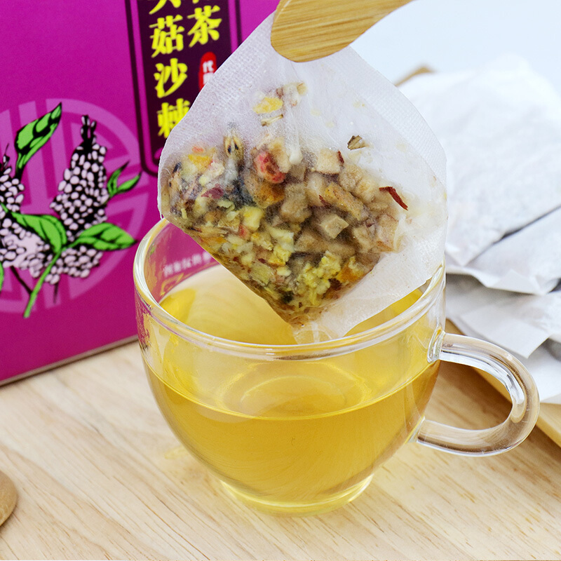 拍2发3 同仁堂 猴头菇丁香沙棘茶花茶5g/袋*30袋 养生茶五宝茶决明子胖大海菊花官方正品高清大图
