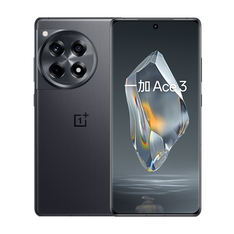 一加 Ace 3 OnePlus 16GB+512GB 星辰黑 新款游戏学生智能拍照5G手机一加官方旗舰店享OPPO