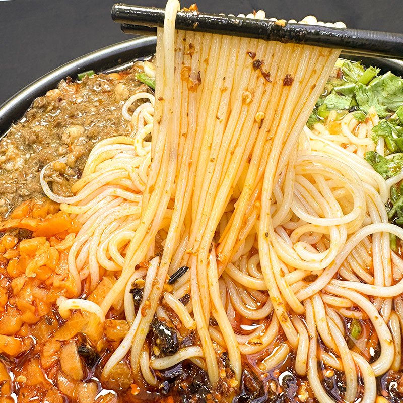 老徐州酱香米线258g/袋 网红开心干拌米粉小吃美食好吃老味速食徐州