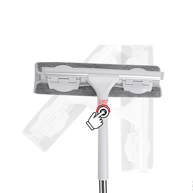 嘉众忆 加长擦窗刮水两用玻璃清洗器白色 JZY-BL2504 个高清大图