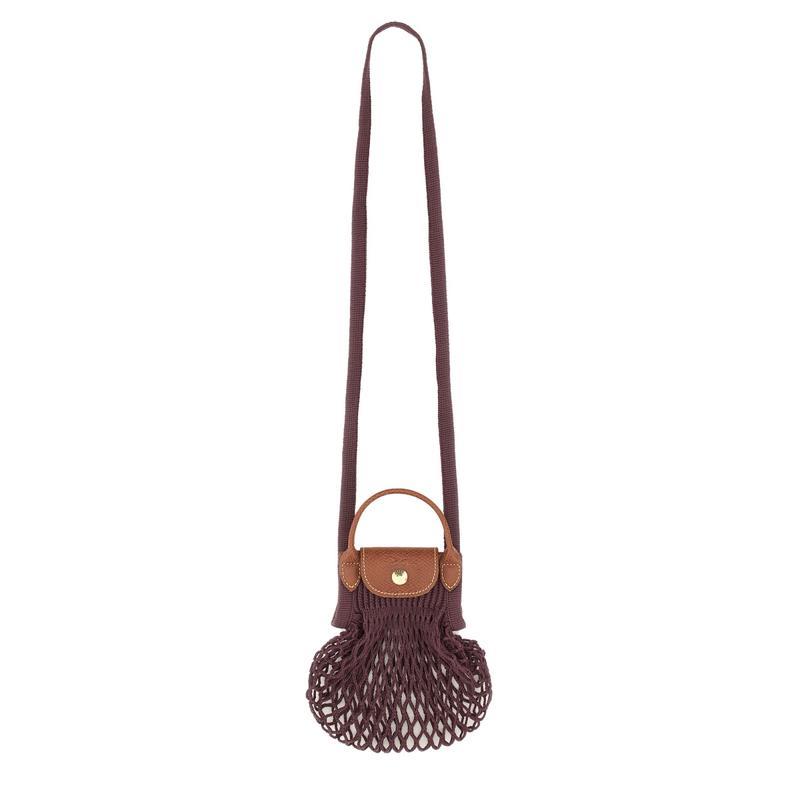 Longchamp法国进口棉质迷你手提托特包柔软耐用通勤百搭女通用款