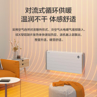 飞利浦(PHILIPS) 石墨烯取暖器 家用欧式快热炉电热暖风机电暖器浴室客厅全屋对流大面积升温取暖 AHR4166ZS