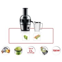 飞利浦（Philips） 榨汁机 家用大口径电动防滴漏便携式迷你果汁机(HR1871系列) HR1863/00金属质感