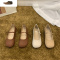 Ideamini韩版平底玛丽珍单鞋女鞋子2021年新款春季浅口显瘦百搭豆豆工作鞋休闲鞋