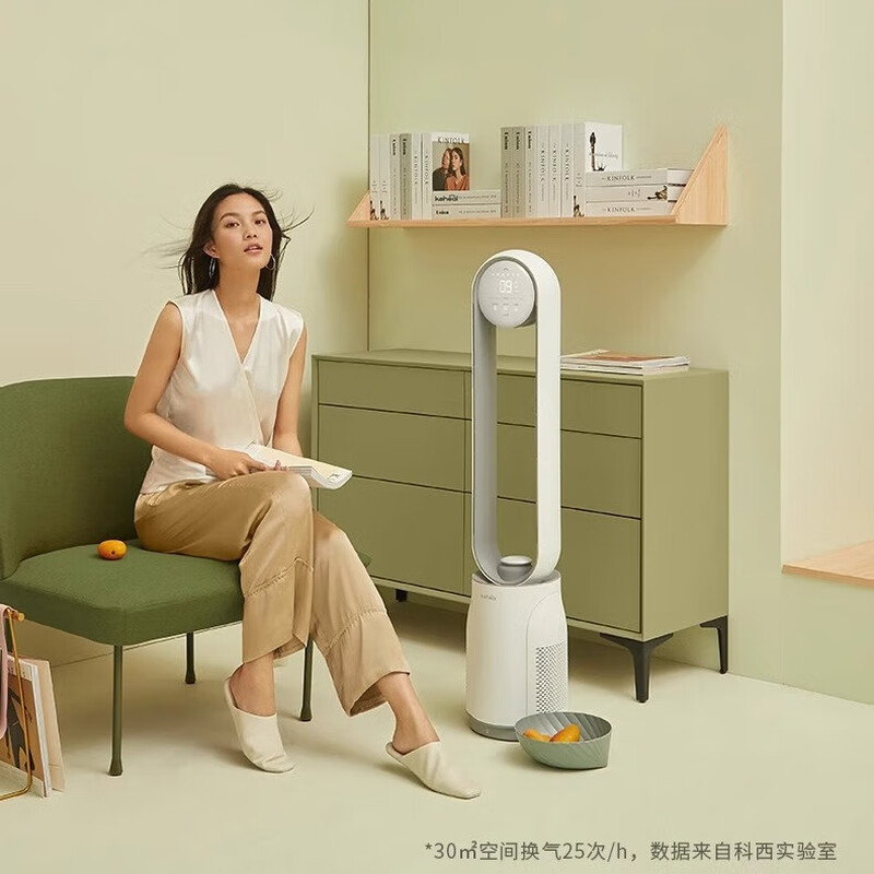 科西无叶风扇A4PRO禅意白高清大图