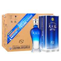 洋河(YangHe)蓝色经典天之蓝 38度480ml*6整箱装浓香型白酒(新老包装随机发货)