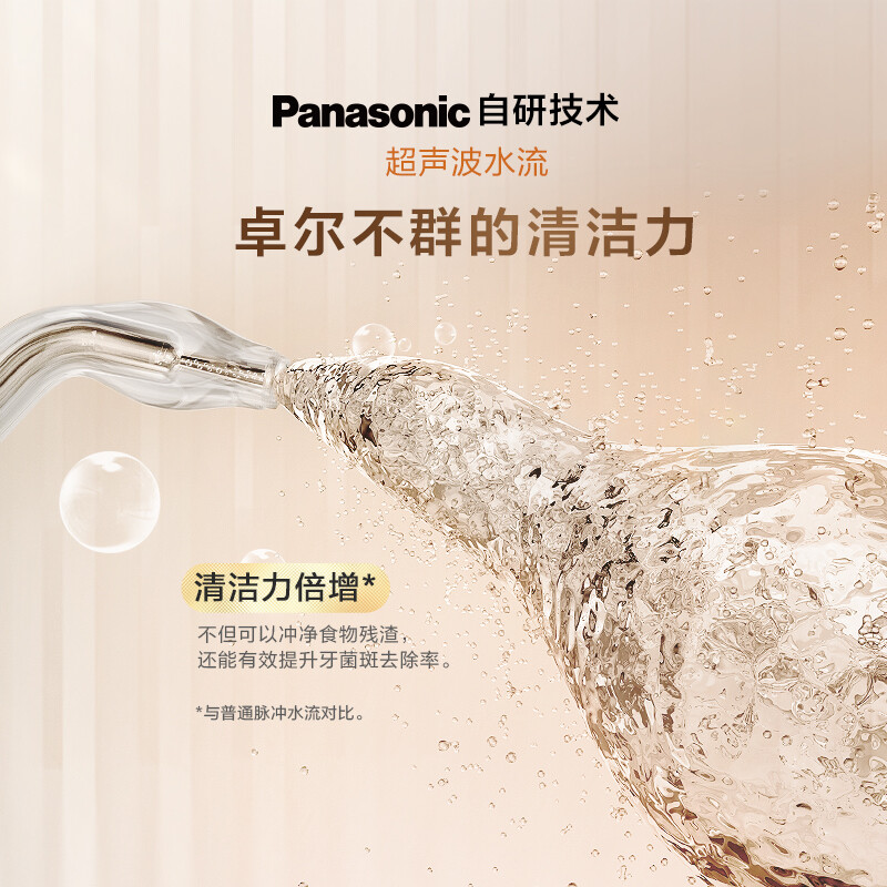 松下(Panasonic)冲牙器小圆管EW-WDJ4BN405高清大图