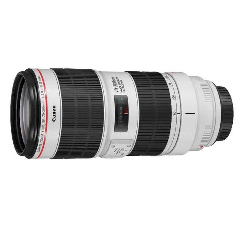 佳能(Canon)EF 70-200mm f/2.8L IS III USM远摄变焦镜头 三代 新款小白兔 大三元镜头