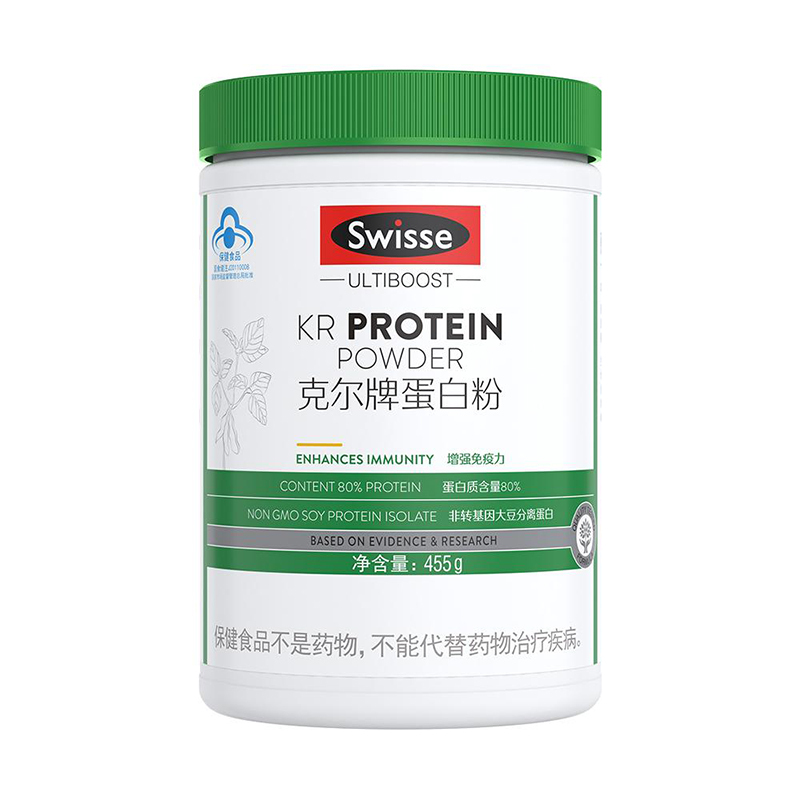 Swisse斯维诗 克尔蛋白粉455g 美国进口 大豆分离蛋白 中老年人高清大图