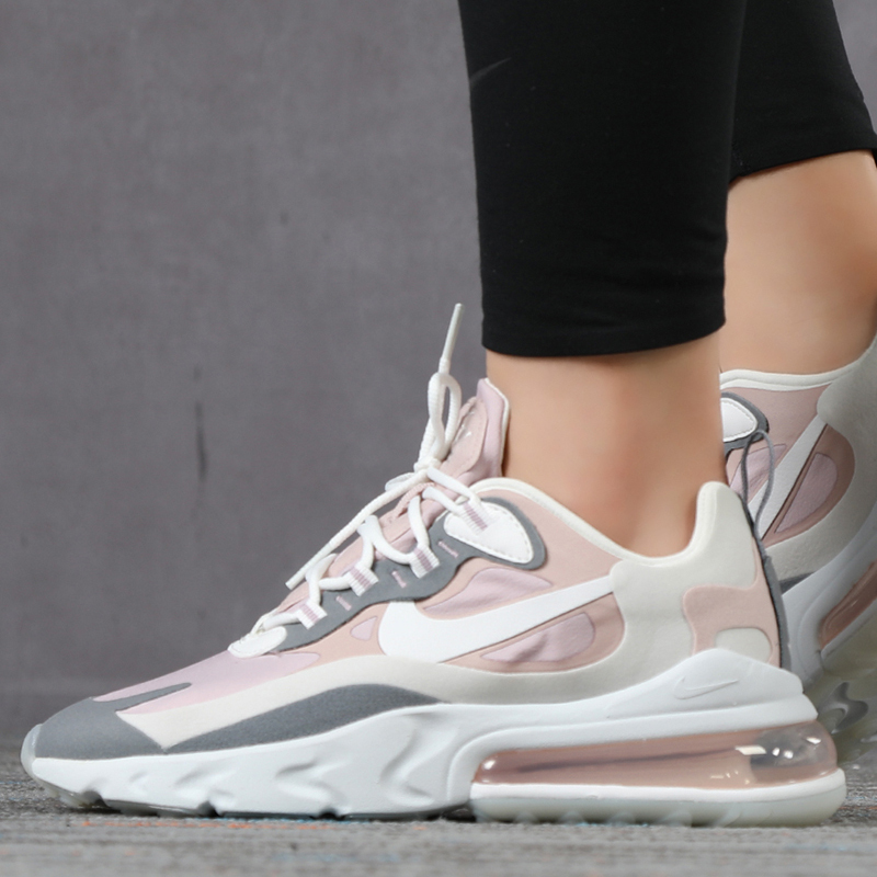Nike/耐克 女鞋 2020年新款AIR MAX 270 REACT气垫缓震运动轻便鞋跑步鞋 CI3899-500