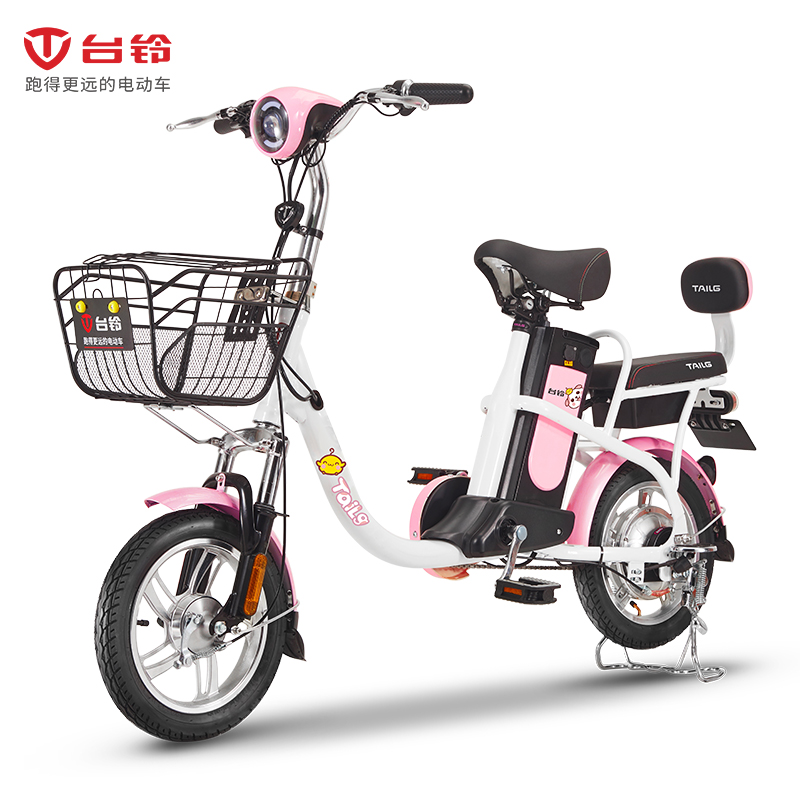 台铃新款gl6新国标48v锂电池电动自行车代步电动车电瓶车小捷铃参数