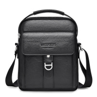 男士包包斜挎包男款高级感商务通勤单肩差包防水斜挎包男包_564 黑色