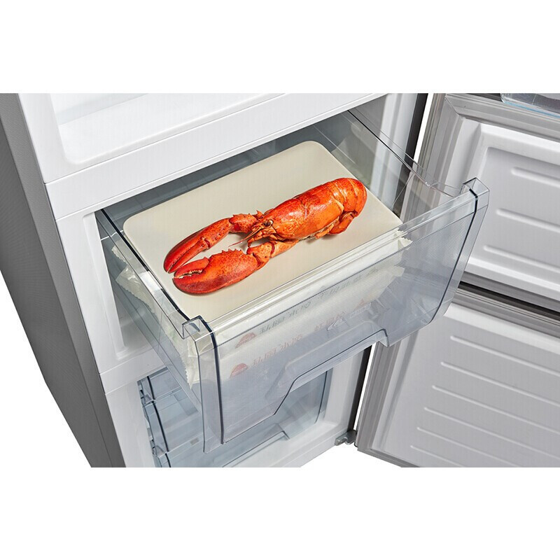 美的mideabcd220tm家用三门冰箱220升