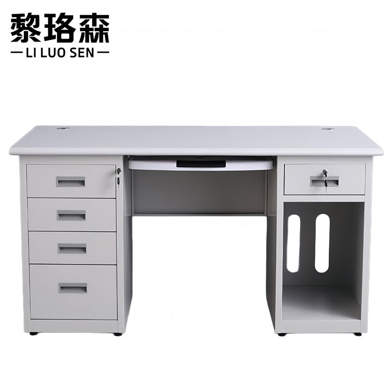 黎珞森钢制办公桌高清大图