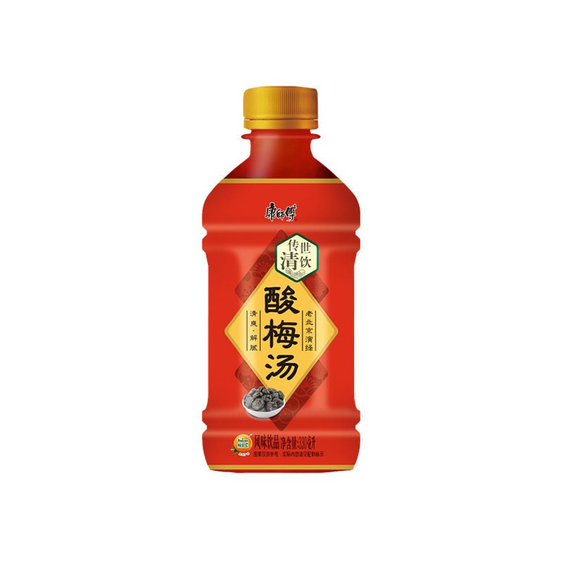 康师傅酸梅汤330ml12瓶装整箱装