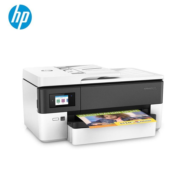 惠普(HP)7720 A3彩色喷墨照片打印机一体机 A3自动双面打印高效办公 文档文件试卷打印 家用办公商用 手机无线惠普打印机(A3打印A4复印扫描传真)替代7730 套餐二