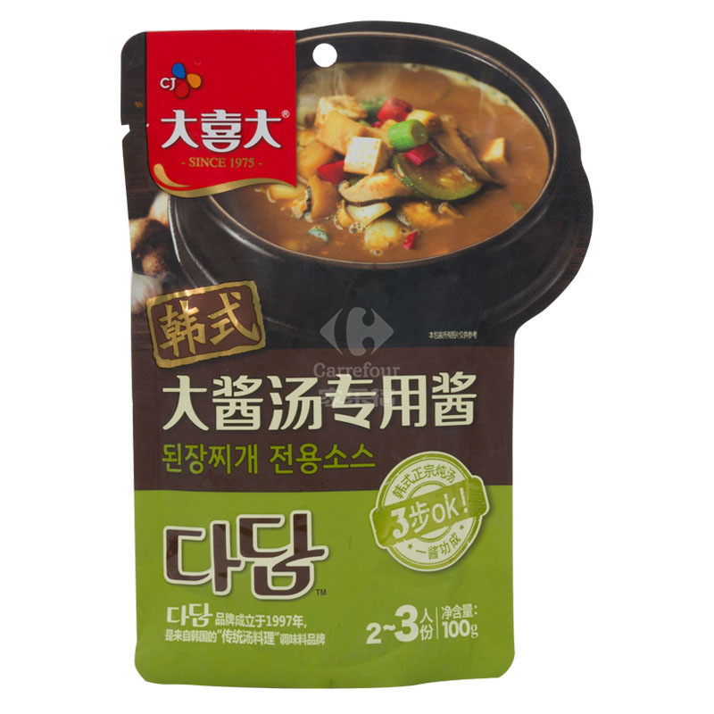 大喜大韩式大酱汤专用酱