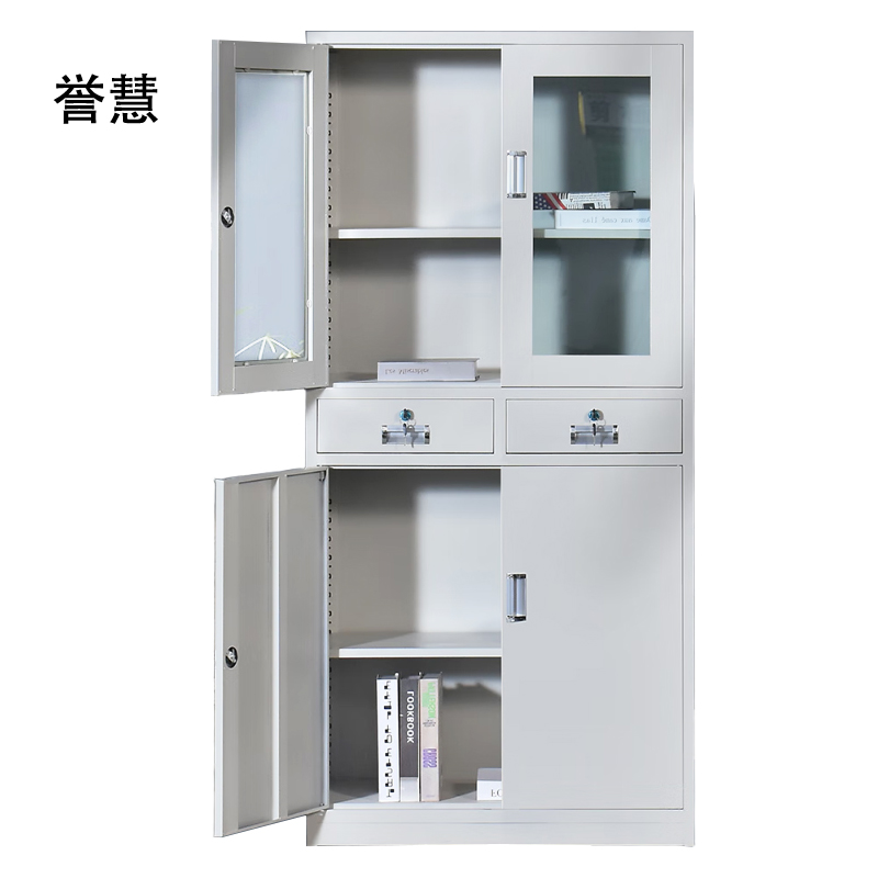 誉慧钢制中二斗文件柜900*400*1800H/件高清大图