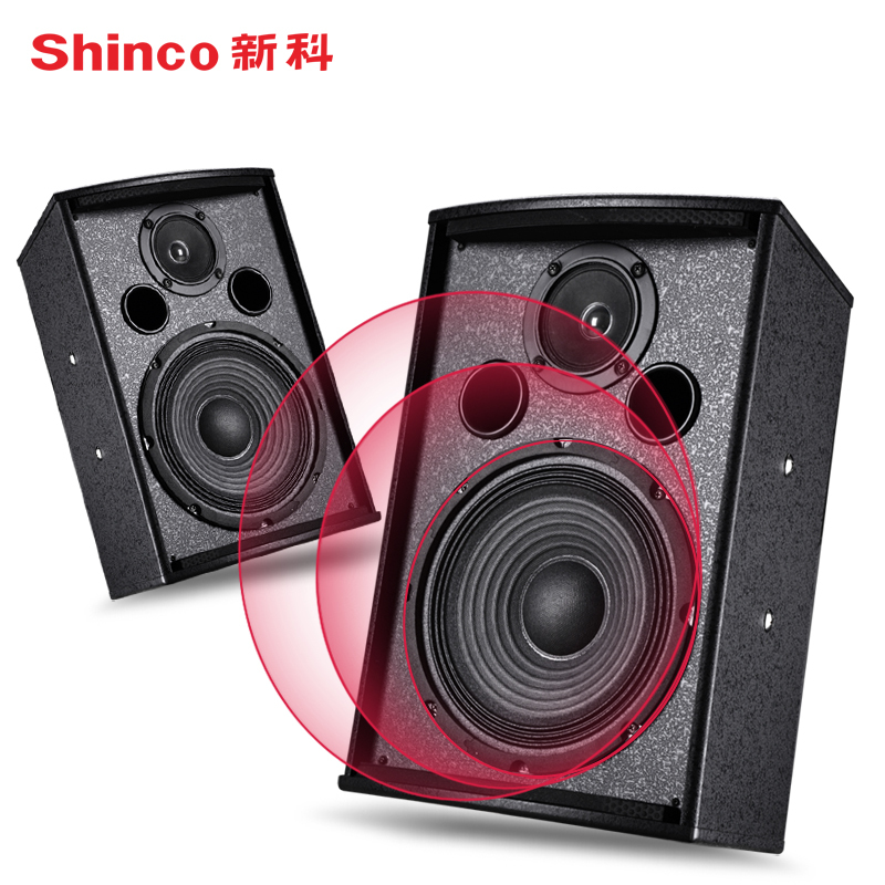新科(Shinco)K30 会议音响KTV套装家用卡拉OK音箱 蓝牙 会议专用音响 8吋音响一对