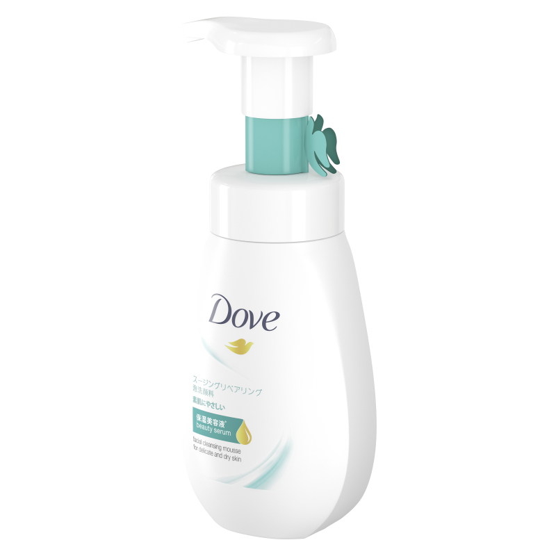 多芬（Dove）舒缓修护洁面泡泡160ML 【联合利华】