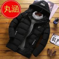 丸涵棉衣男2018新款冬装男士外套羽绒棉服中长款冬季加厚棉袄男青年潮