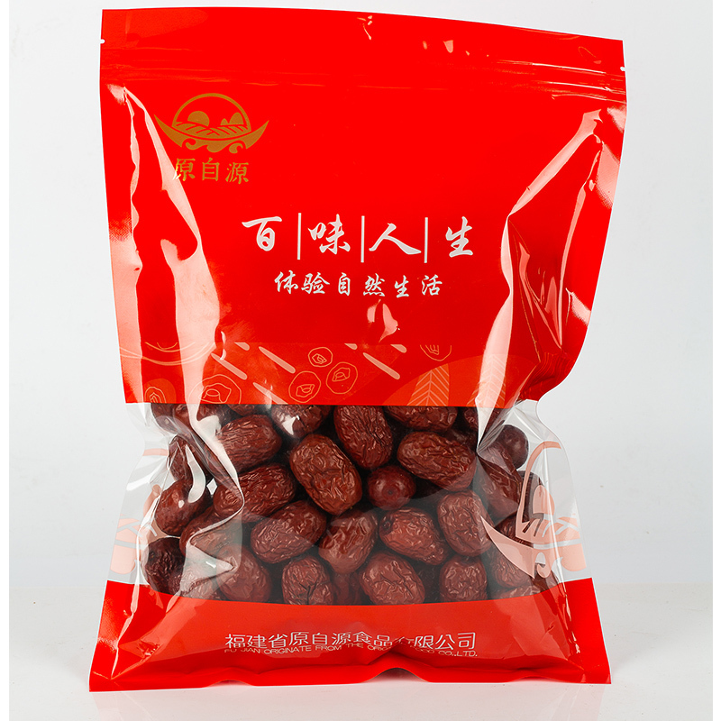 原自源 大红枣500g 正宗新疆特产 五星哈密 南北干货 五星特级 新疆红枣子 特产干果