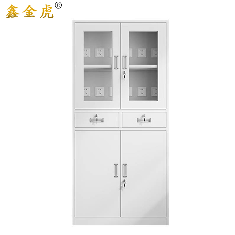 鑫金虎智能手机充电柜12位 850*390*1800mm高清大图