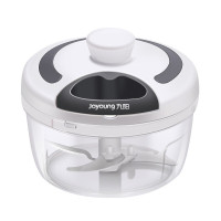 九阳手动搅碎机小型迷你料理机手拉蒜泥器压捣蒜泥神器打蒜搅碎机切绞蒜末辣椒家用打饺子馅切绞菜碎菜绞肉机 S0384