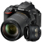 尼康(Nikon) D5600(18-140mm+35mmF1.8G)数码单反相机 双镜头套装 约2416万像素