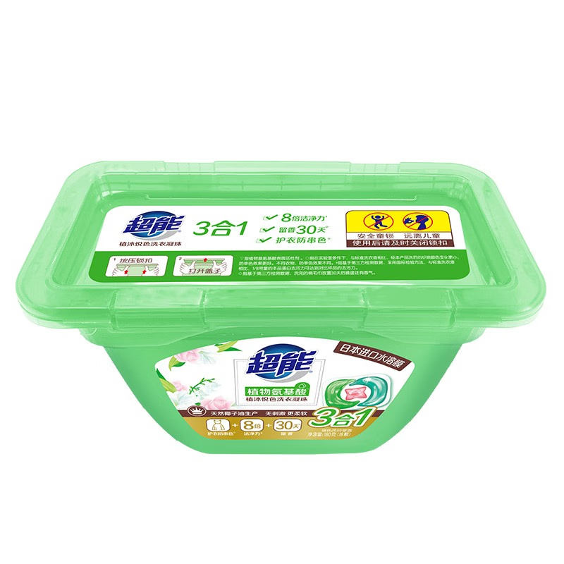 超能 洗衣组合2800g 洗衣液1kg+洗衣液500g*2+泡洗粉500g+洗衣凝珠6颗*2+洗衣凝珠180g高清大图