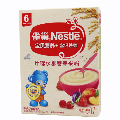 雀巢 水果米粉