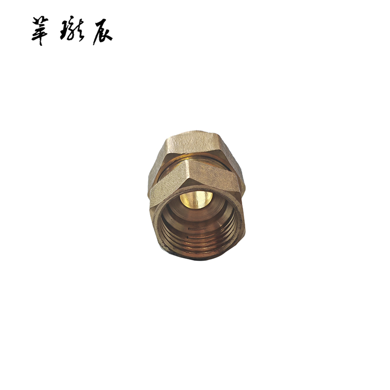 萃珑辰 铝塑管铜内丝直接 6分 个高清大图