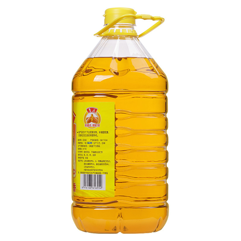 鲁花 5S 压榨一级花生油 食用油5L
