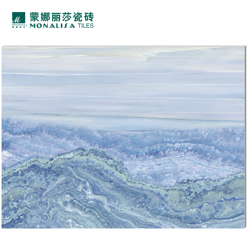 蒙娜丽莎 Monalisa 瓷砖fl1239 蒙娜丽莎瓷砖电视背景墙瓷砖800 800高温微晶石客厅现代抽象大理石纹海天一色 价格图片品牌报价 苏宁易购蒙娜丽莎瓷砖官方旗舰店