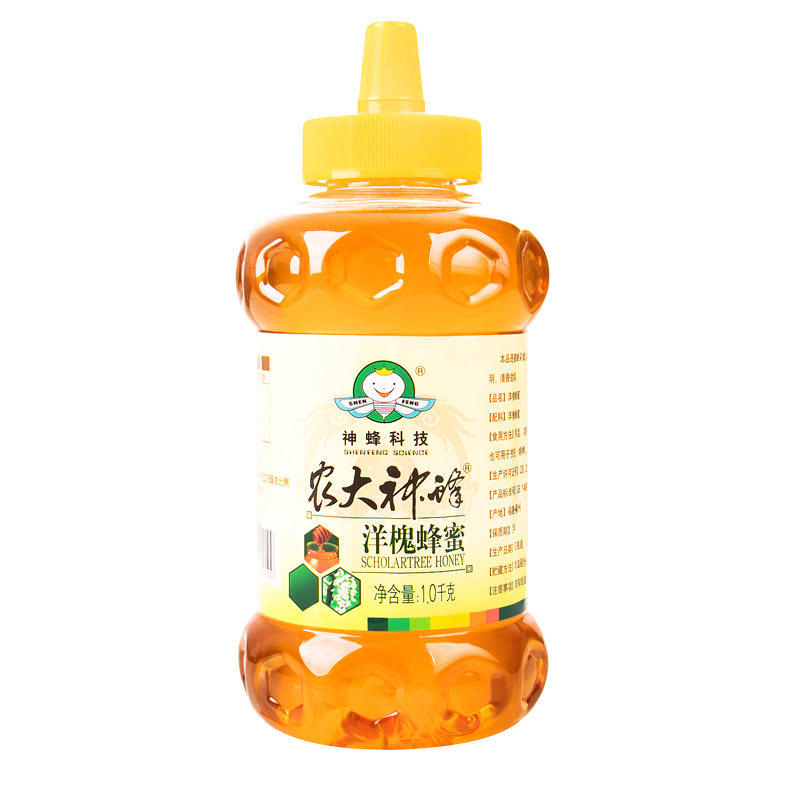 神蜂科技洋槐蜂蜜1000g/瓶