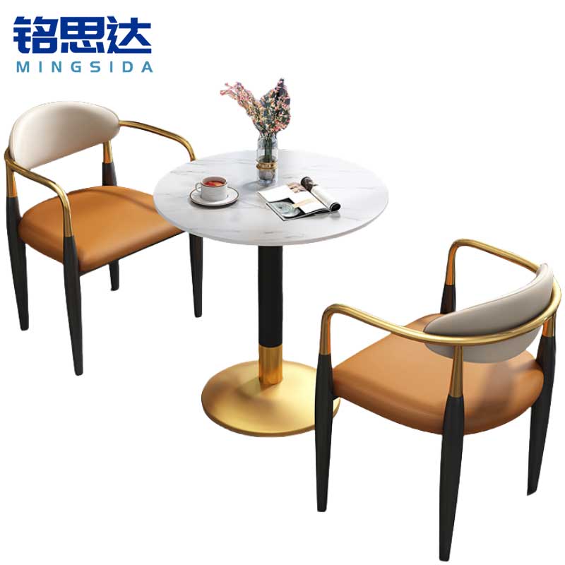 铭思达洽谈桌一桌两椅套高清大图