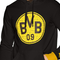 彪马(Puma)BVB Fan 男士连帽套头休闲运动卫衣75286312