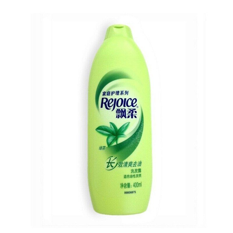飘柔(Rejoice) 家庭护理 绿茶长效 清爽去油 洗发露400ml (瓶 )