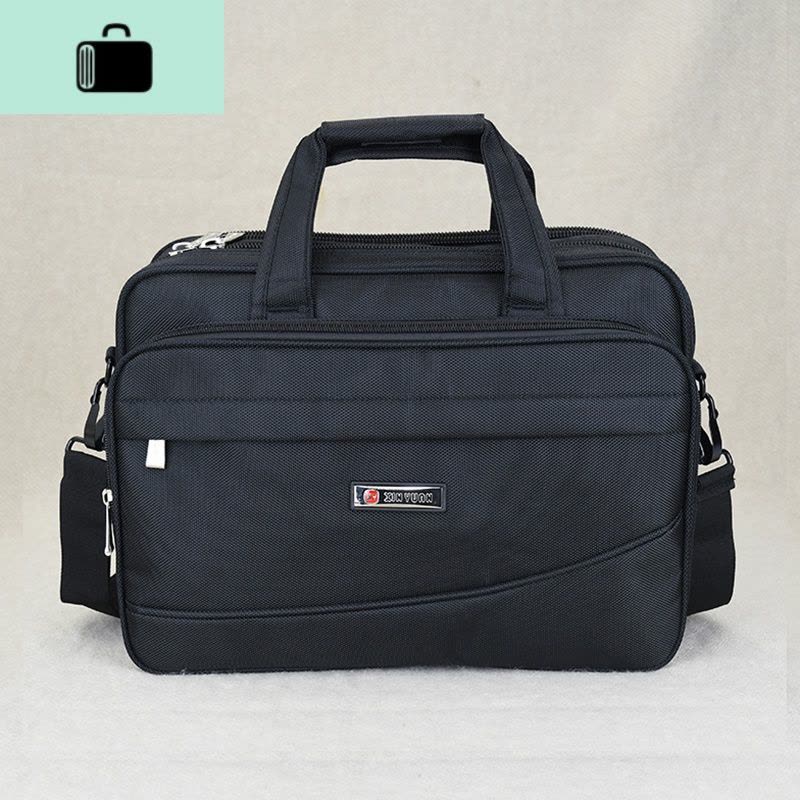 商务男包超大容量防水牛津帆布公文包文件工具手提电脑单肩业务包NEW LAKE男士手提包图片