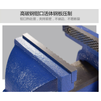 重型台虎钳300mm 重量 76KG