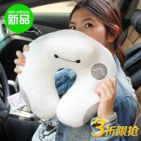 2017新款包邮可爱卡通u型护颈椎枕加大优质午睡旅行办公靠垫枕