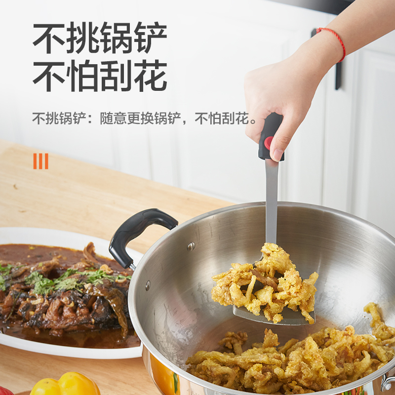 澳柯玛(AUCMA) 多功能电热锅 ADG-32H008 多档任意组合 304不锈钢 蒸煮焖炖涮一锅多用