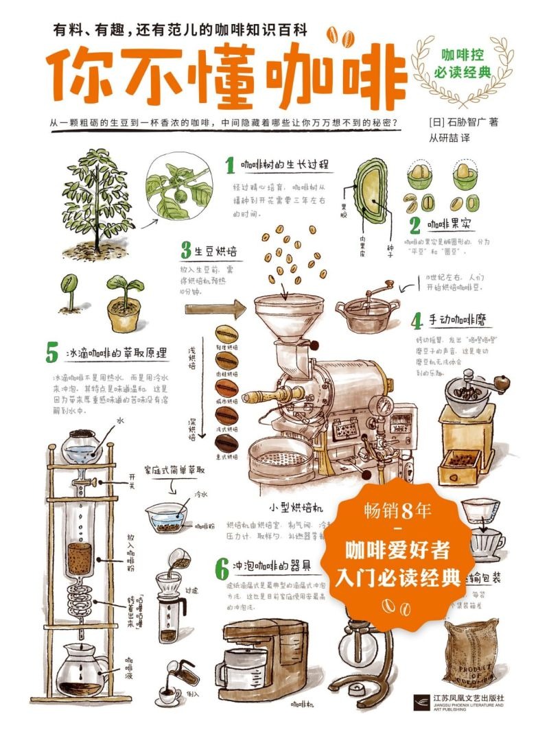 [醉染正版]你不懂咖啡 (升级版) 8年 有趣还有范儿的知识百科控书知识百科 咖啡爱好者入门经典 生活饮食文化书籍L高清大图