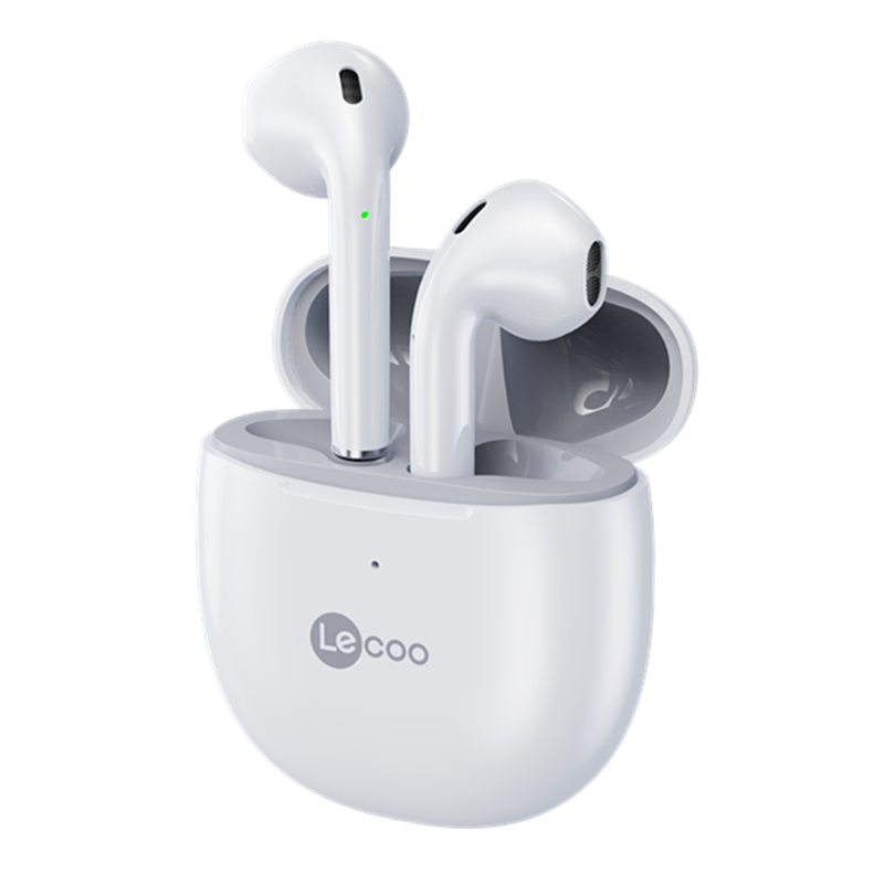 联想来酷EW315蓝牙耳机真无线不漏音半入耳式运动超低延迟男女超长续航高清大图