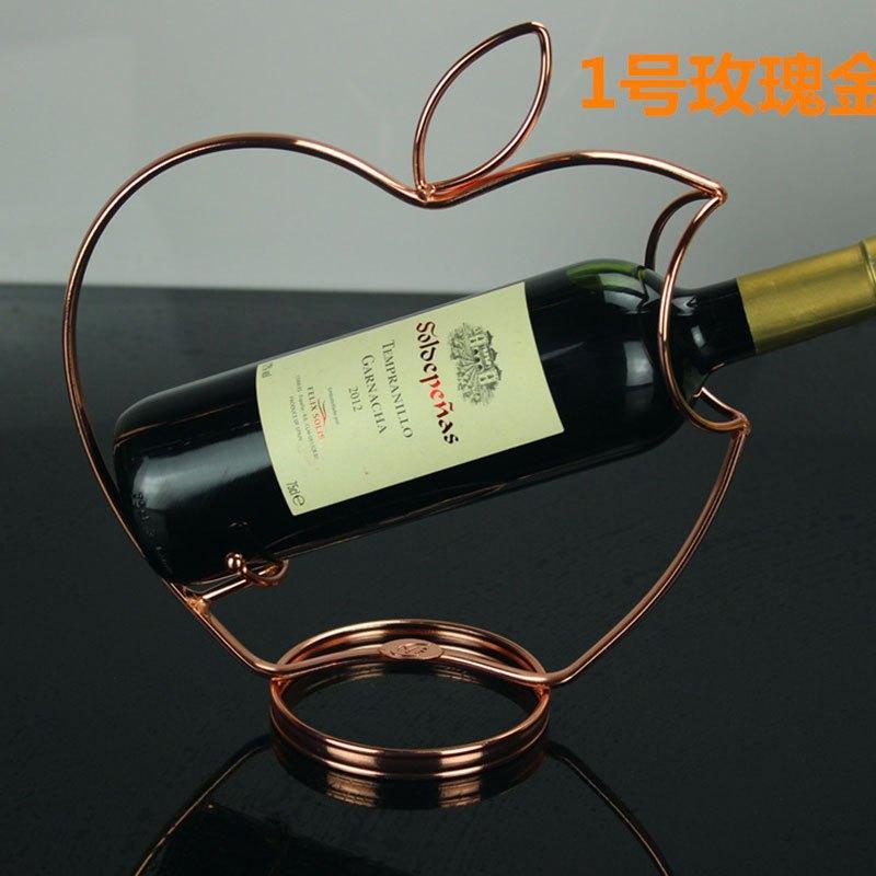 红酒架创意时尚简约现代酒架子复古铁艺葡萄酒瓶架装饰摆件红酒架摆件置物架 家居装饰铁艺酒柜摆设酒架摆件