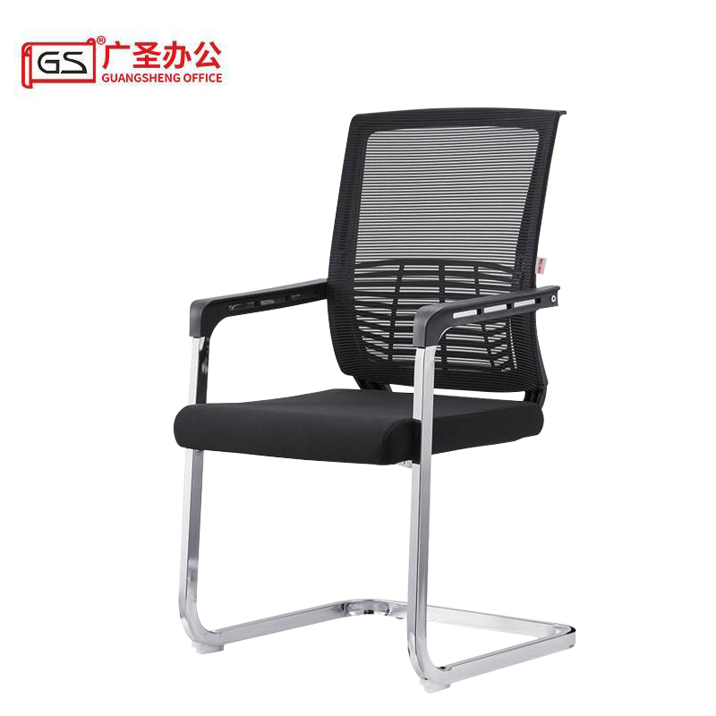 GS广圣 办公椅弓形椅会议椅培训椅 Y057 张高清大图
