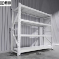 戴劲货架仓储货架置物架重型落地器材架150*60*200cm280kg白色/4层