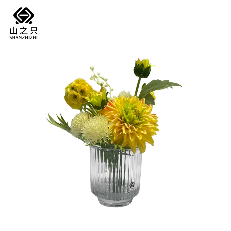 山之只 大丽花主题仿真桌花 MZ0362 个高清大图